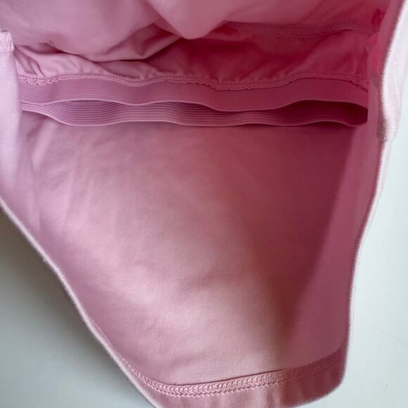 Under Armour Girls Pink Motion Crop Tank Top 6 - Picture 7 of 7